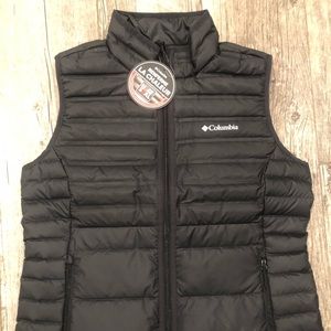 Brand new black Columbia vest